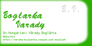 boglarka varady business card