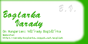 boglarka varady business card